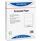 Perforated Deposit Slips Paper
